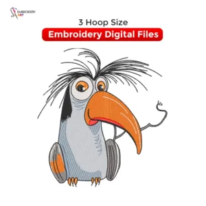Toucan Bird Embroidery PES Design