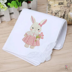 Bunny Girl Embroidery Design